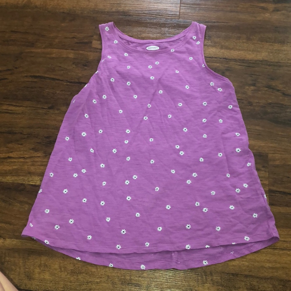 Purple tank
